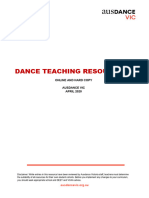 Dance Teaching Resources Online Hard