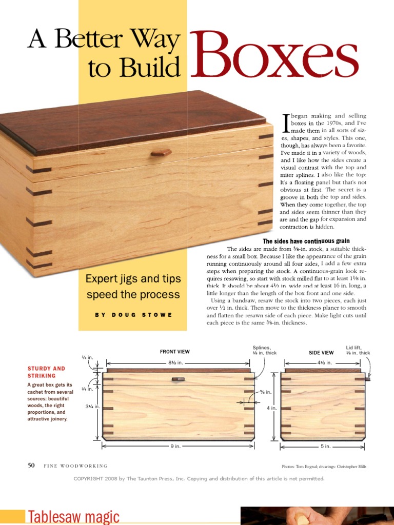 Better Boxes | PDF | Home & Garden