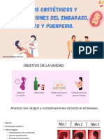 Presentacion Riesgos Obstetricos y Complicaciones Del Embarazo, Parto y Puerperio. 2024 Mdc. 8 Marzo