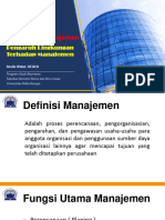 01 Pengaruh Lingkungan Terhadap Manajemen - UPB