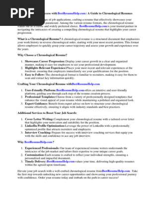 Chronological Resume