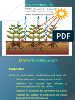 10 Evapotranspiracion BasesTeoricas 2017