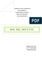 Rol Del Docente Ary