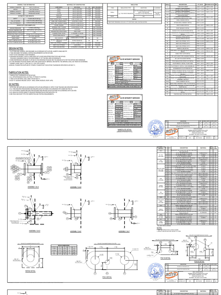 Produced Water Pipeline Design Specs | PDF | Pipe (Fluid Conveyance ...