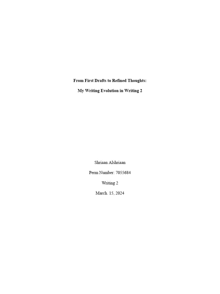 Meta Reflection Portfolio Final | PDF | Genre | Essays