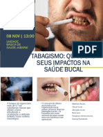 Tabagismoxsaúde Bucal