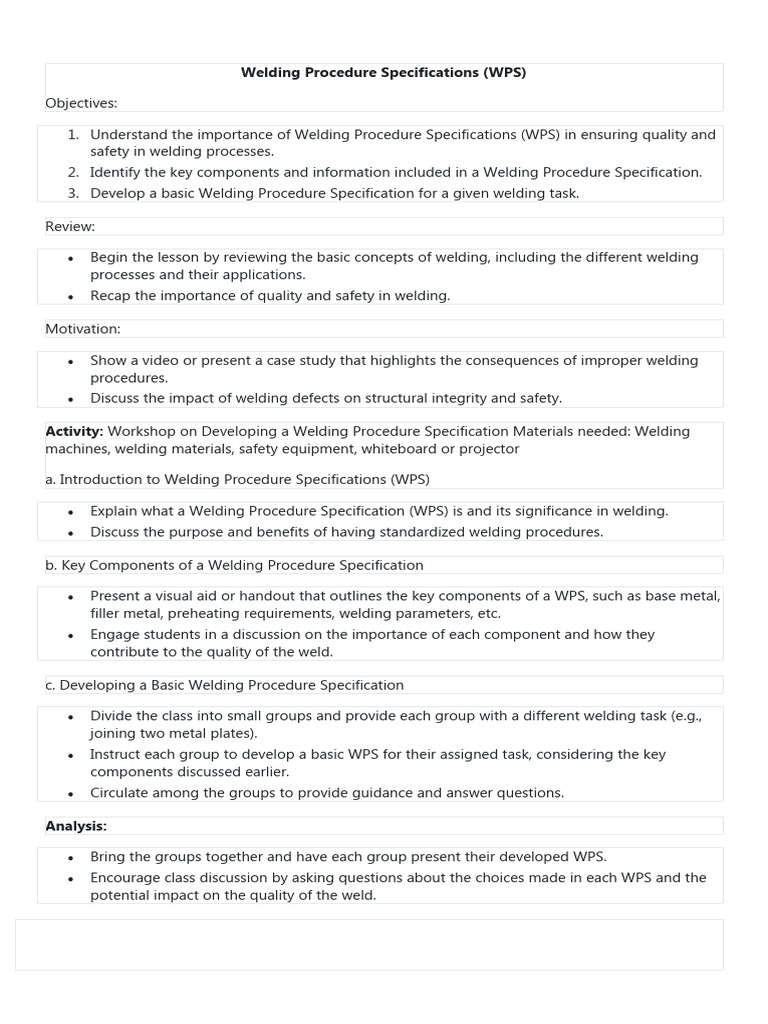 PERFORM FILLET WELD ON CARBON STEEL PLATES LO 2. Weld Carbon Steel