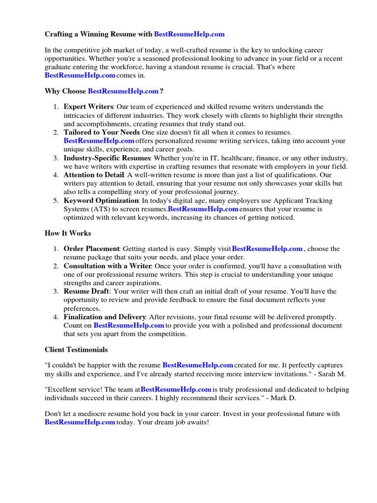 Cover Letter Examples South Africa PDF Résumé Citation