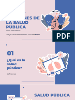 Areas y Funciones de La Salud Pública