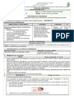 Sesion - Matematica - 14 Marzo