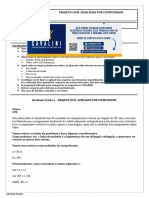 Atividade Prática - Projeto Civil Auxiliado Por Computador - Certificação Técnica