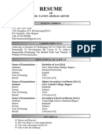 CV - Format | PDF