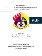 Review Jurnal Model Lasswell Dalam Komunikasi Pembangunan Kawasan Wisata Bengkulu