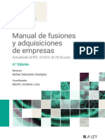 Manual de Fusiones y Adquisiciones de Empresas: Claves
