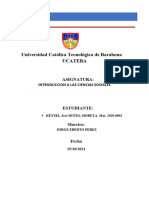 Origen de Las Ciencias Sociales en La Rep. Dominicana.