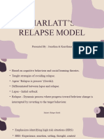 Marlatt's Relapse Model