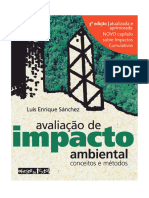 Avaliação de Impacto Ambiental, 3 Ed - Sanchez
