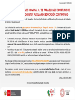 Comunicado 009-2024 - PUBLICACIÓN DEL LISTADO NOMINAL N.° 02 PARA EL PAGO OPORTUNO DE CTS DEL PERSON