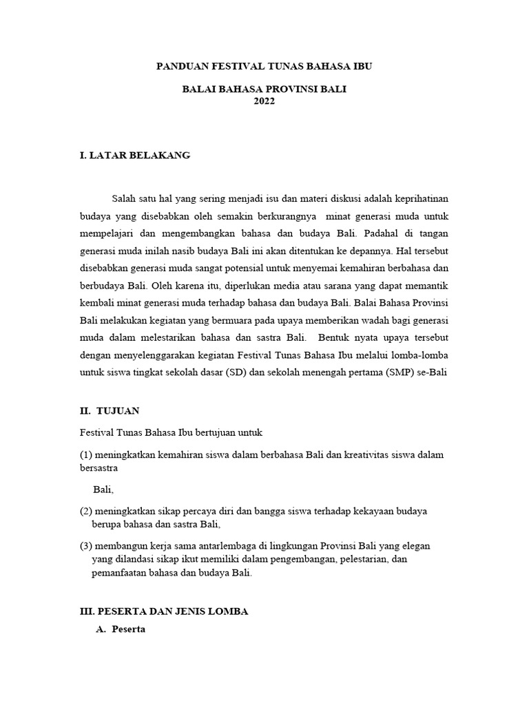 Logo FTBI 2025 untuk Festival Bali | PDF