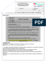 Avaliação Diagnóstica 6 Ano