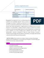 Programa Psicología Industrial y Organizacional Actualizado 1