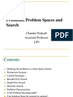 Problems, Problem Space N Search (Lecture 6-11)
