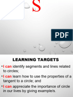 G10 Math Q2 Arcs Angles Segments of A Circle PDF
