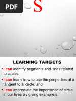 G10 Math Q2 Arcs Angles Segments of A Circle PDF