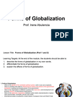 4&5 GEN 005 - Forms of Globalization