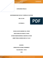 Actividad 6 Responsabilidad Social y Control de Gestion