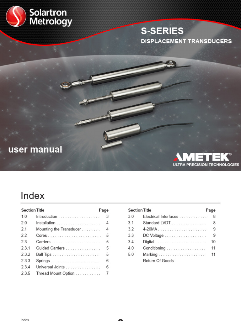 502692 S Series Manual Pdf Electrical Connector Electromagnetism
