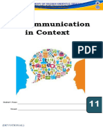 Oral Communication Instructional Material