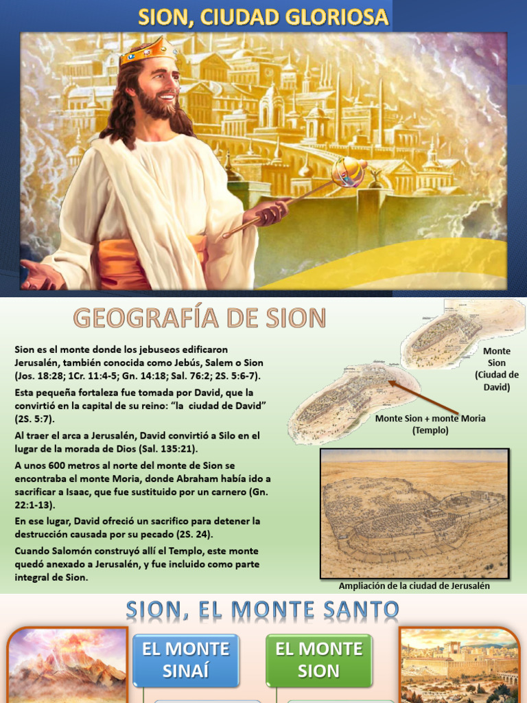 11 Sion Ciudad Gloriosa | PDF | Templo en jerusalén | Religiones ...