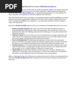 Microsoft Offer Letter Details | PDF | Language Arts & Discipline