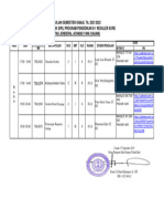 Jadwal Kelas Ekstensi Ganjil 2021 Zoom Rabu