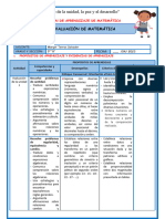 5°-Sesión de Evaluación de Matemática