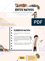 Presentación Minerales Elemntos Nativos.