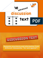 Discussion (Advanced)