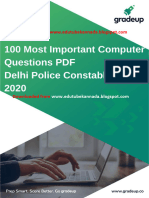 100 Most Important Computer Questions PDF