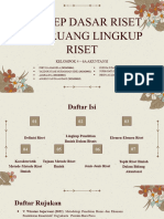 Pert 2 Metopen - Konsep Dasar Riset Dan Ruang Lingkup Riset Makalah