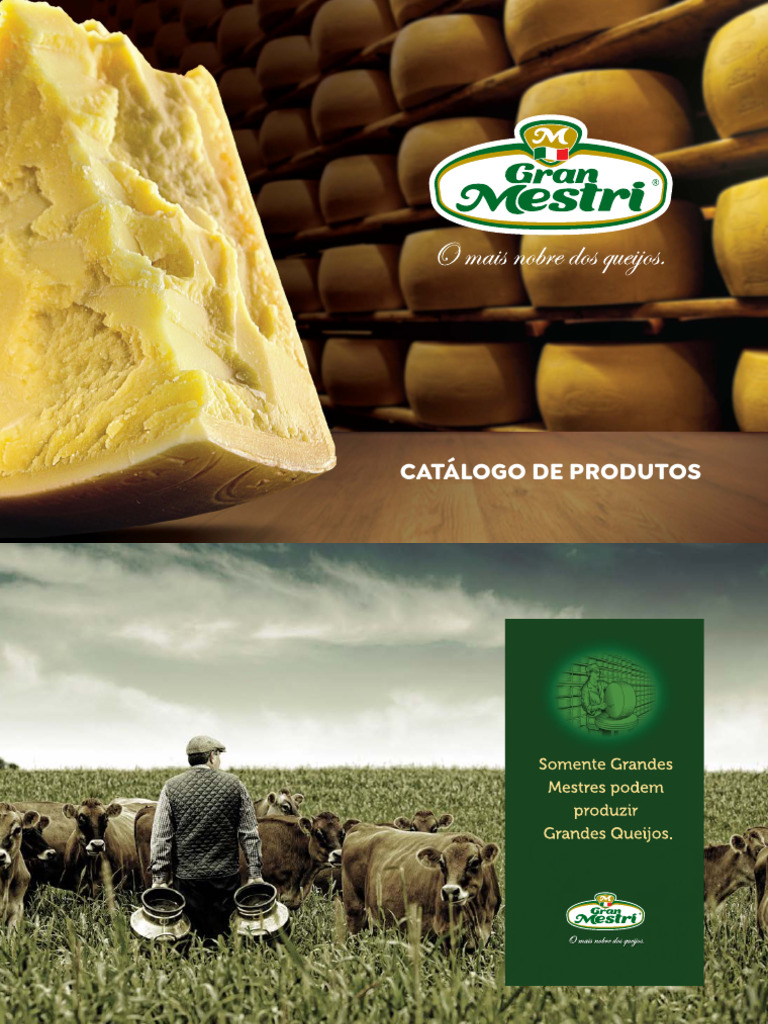 Queijos Gran Mestri: Catálogo Completo | PDF | Queijo | Vinhos