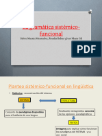 La Gramatica Sistemico-funcional