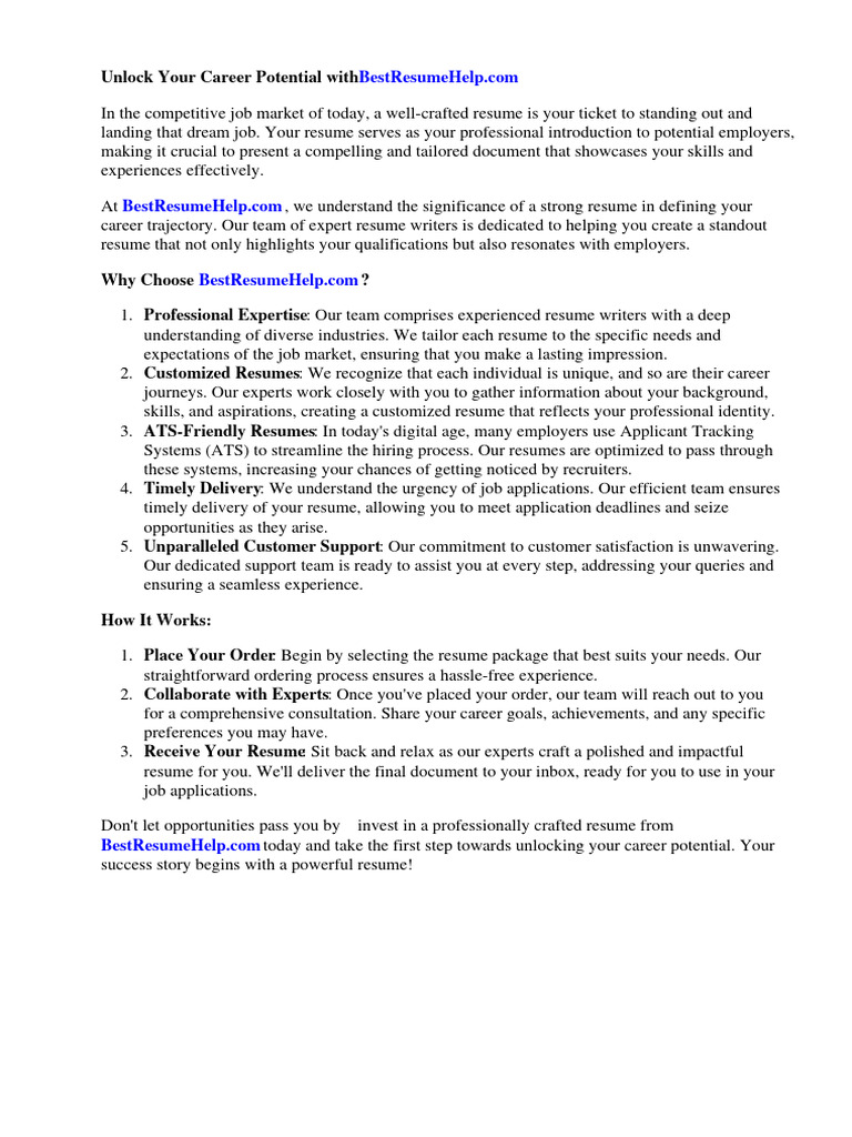 Resume For Job Definition PDF - 1712450468