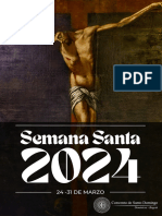 Semana Santa: 24 - 31 DE MARZO