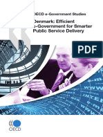 (OECD E-Government Studies) OECD - Denmark - Efficient E-Government For Smarter Public Service Delivery-OECD (2010)