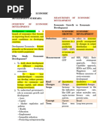 Economic Dvelopment Reviewer