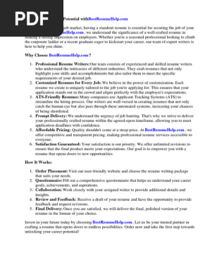 Help for Resume