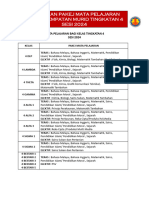 Notis Pemakluman Pakej MP Dan Namelist T4