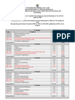 GRADE Do Curso de FIlosofia