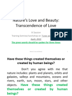 III Presentation Love and Beauty Power
